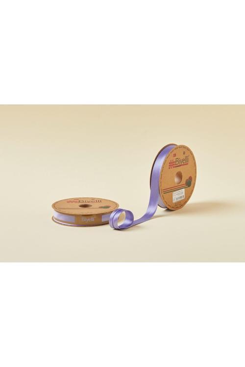 Biye Saten Katlı 073 Koyu Li 2 cm 25 Metre 100 Polyester