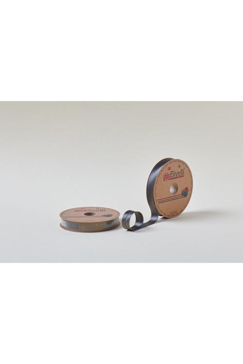 Biye Saten Katlı 038 Füme 2 cm 25 Metre 100 Polyester