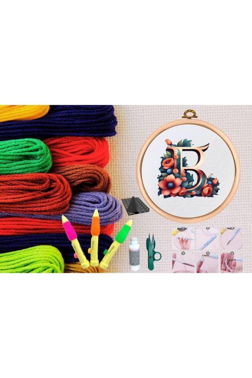 Seti Nakış Seti Kasnaklı Kendin Yap Seti Seri 56