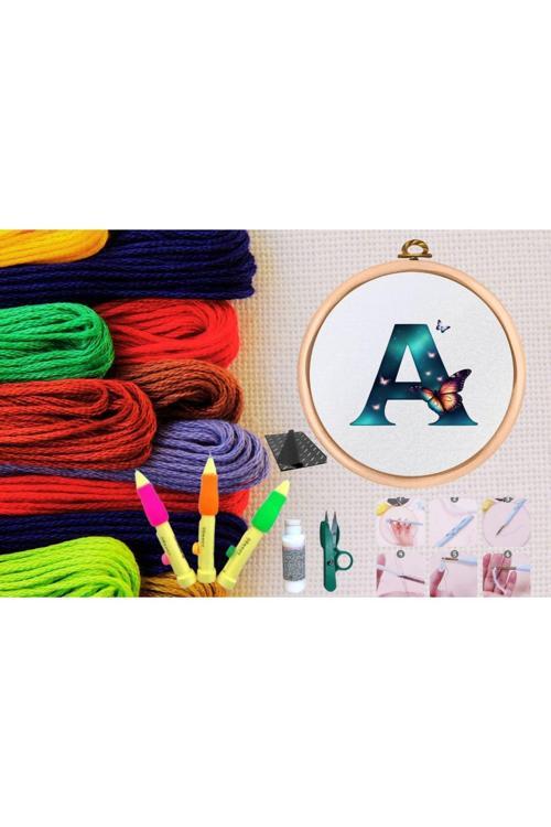 Seti Nakış Seti Kasnaklı Kendin Yap Seti Seri 34