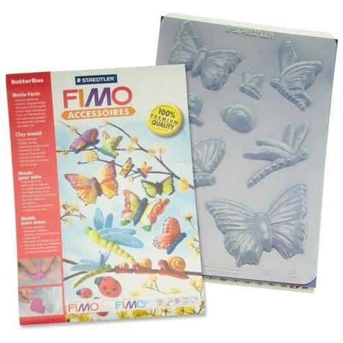 Fimo Clay Mould Polimer Kil Şekillendirme Kalıbı BUTTERFLIES