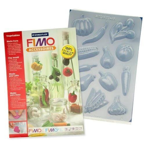 Fimo Clay Mould Polimer Kil Şekillendirme Kalıbı VEGETABLES