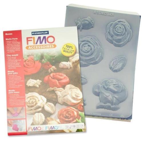 Fimo Clay Mould Polimer Kil Şekillendirme Kalıbı ROSES