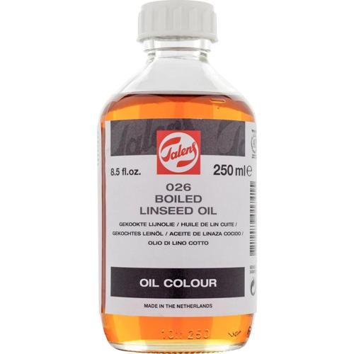 Boiled Linseed Oil 026 Kaynatılmış Keten Yağı 250 ml.