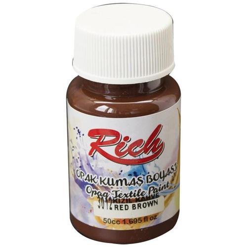 Opak Kumaş Boyası 50 cc. 3012 KIZIL KAHVE