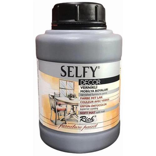 Selfy Decor Vernikli Boya 1250 cc 12870 ROYAL GRİ