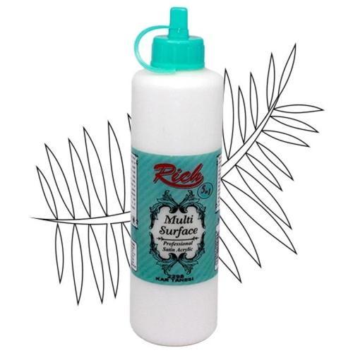 Multi Surface Her Yüzey İçin Akrilik Boya 500 cc. 2298 KAR TANESİ