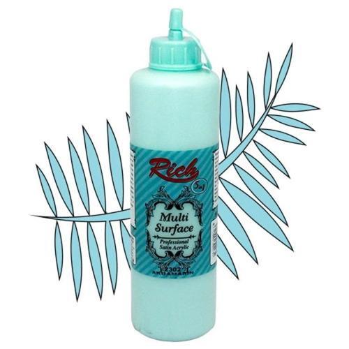 Multi Surface Her Yüzey İçin Akrilik Boya 500 cc. 2302 AKUAMARİN