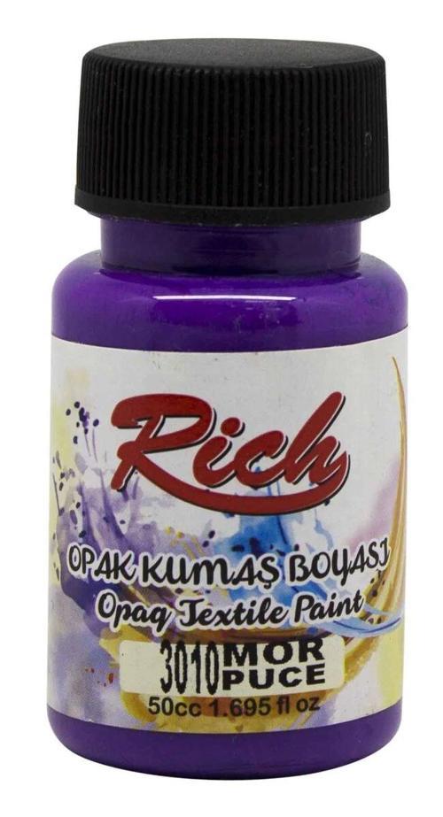 Opak Kumaş Boyası 50 cc. 3010 MOR
