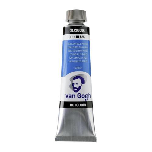Van Gogh Yağlı Boya 40 ml. 535 Cerulean Blue (Phthalo)