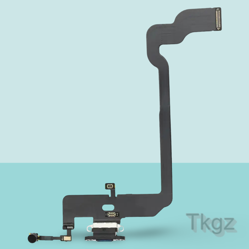 Apple İphone XS Full Şarj Soketi Filmi FLEX Orjinal (SİYAH)