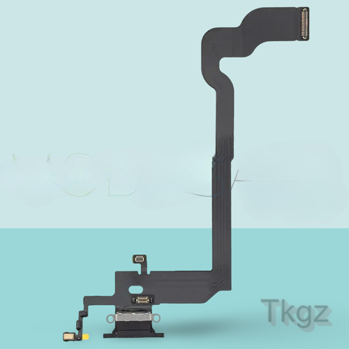 Apple İphone X Full Şarj Soketi Filmi FLEX Orjinal (SİYAH)