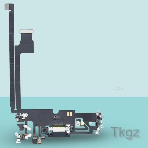 Apple İphone 12 PRO MAX Full Şarj Soketi Filmi FLEX Orjinal (MAVİ)