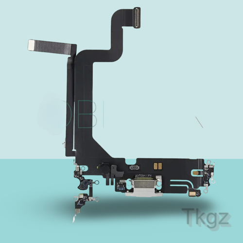 Apple İphone 14 PRO MAX Full Şarj Soketi Filmi FLEX Orjinal (GÜMÜŞ)