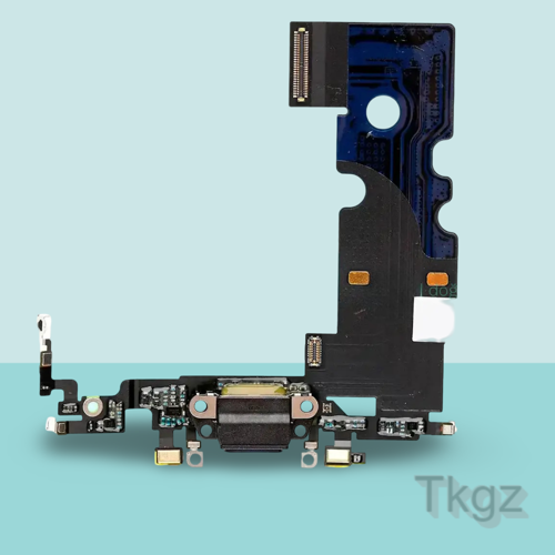 Apple İphone 8 Full Şarj Soketi Filmi FLEX Orjinal (SİYAH)
