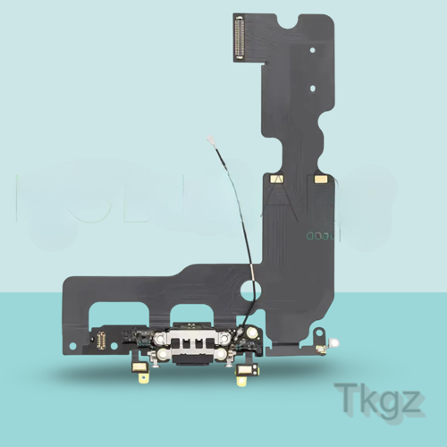 Apple İphone 7 PLUS Full Şarj Soketi Filmi FLEX Orjinal (SİYAH)