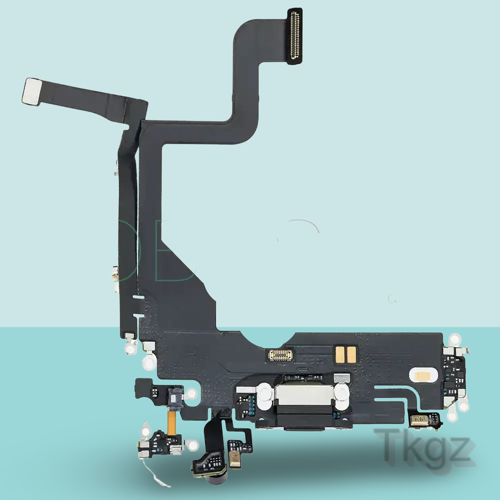 Apple İphone 13 PRO Full Şarj Soketi Filmi FLEX Orjinal (SİYAH)