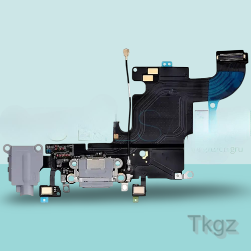 Apple İphone 6S Full Şarj Soketi Filmi FLEX Orjinal (GRİ)