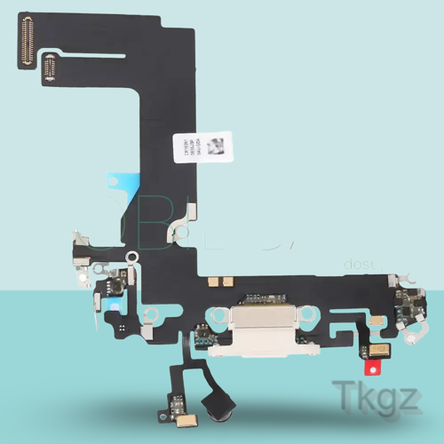 Apple İphone 13 MİNİ Full Şarj Soketi Filmi FLEX Orjinal (BEYAZ)