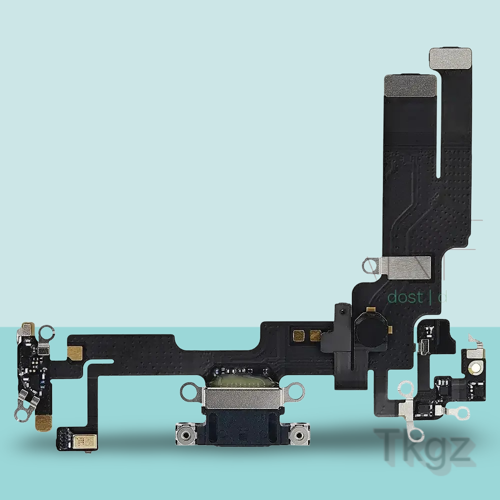 Apple İphone 14 Full Şarj Soketi Filmi FLEX Orjinal (MAVİ)