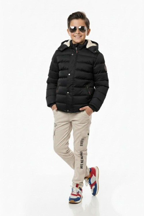 Erkek Çocuk Kapüşonlu Mont BGL-ST04885