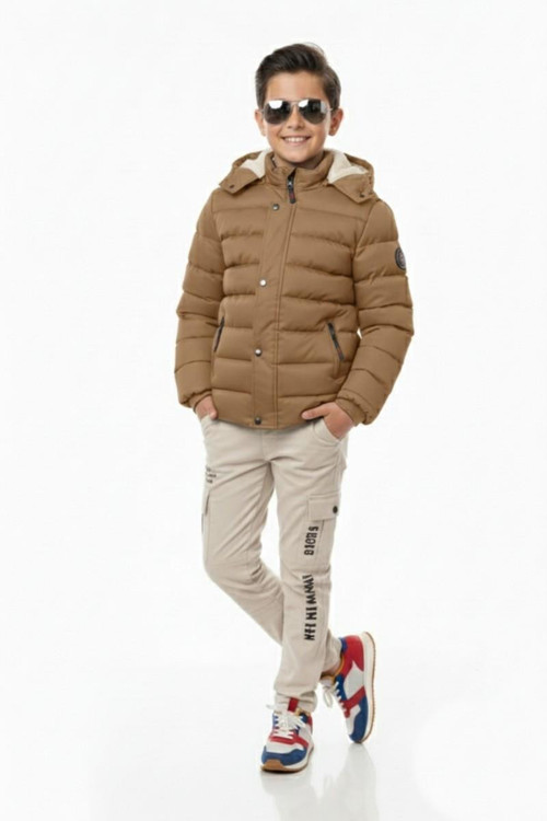 Erkek Çocuk Kapüşonlu Mont BGL-ST04885