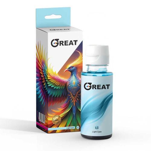 T6735-C13T67354A Açık Mavi Muadil Mürekkep