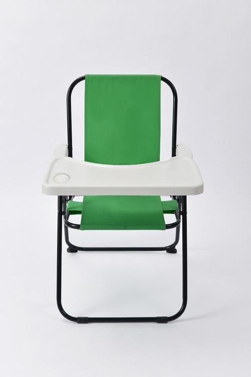 2–6 Yaş, Katlanabilir Çocuk Sandalyesi ve Masası Tak-Çıkar Masa-YEŞİL