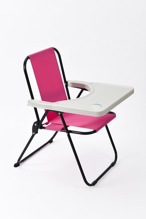 2–6 Yaş, Katlanabilir Çocuk Sandalyesi ve Masası Tak-Çıkar Masa-PEMBE