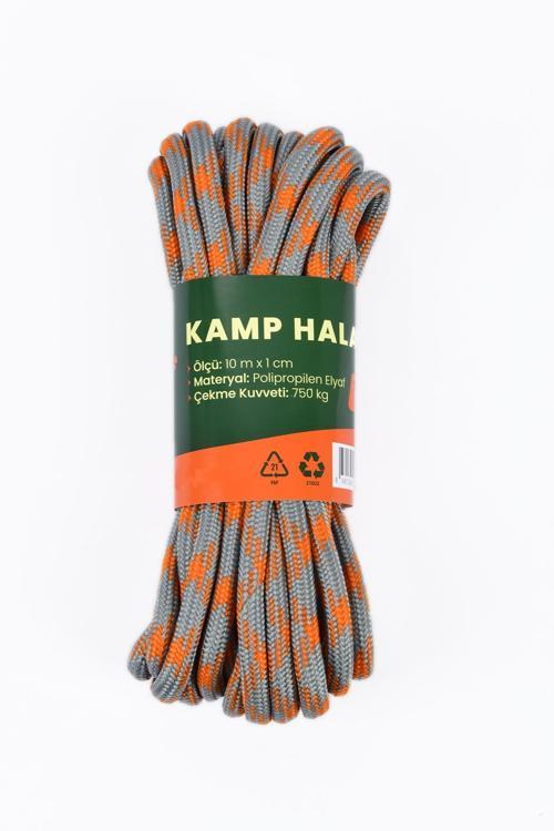 Kamp Halatı, Germe Halatı, Kamp ipi, Çadır Halatı, Halat, Uzunluk 10 mt. Çap: 10 mm