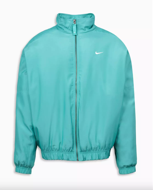 Unisex Solo Swoosh Saten Bomber Ceket DN1266-392