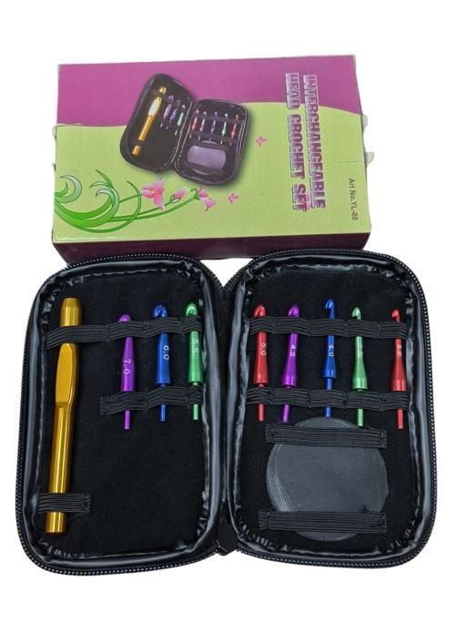 Ucu Değiştirilebilir Yün Tığ Set 9 Adet