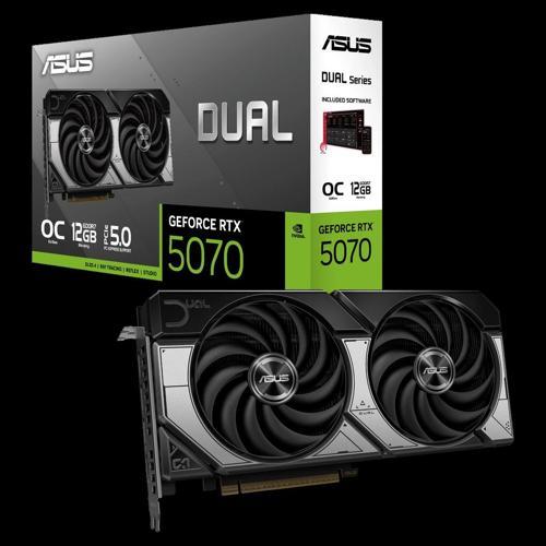 Dual Rtx5070-o12g, 12gb, 192bit, Gddr7, 1xhdmı, 3xdp Gamıng Ekran Kartı
