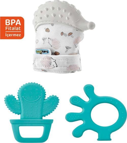 Diş Kaşıyıcı Set - Bpa, Pvc ve Fitalat İçermez