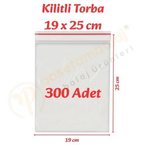 19x25 cm. Kilitli Torba (300 Adet)