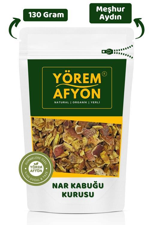 Muğla Yöresinden Besin Değerleri Korunarak Kurutulmuş Nar Kabuğu Kurusu {Punica Granatum} | 130Gr.