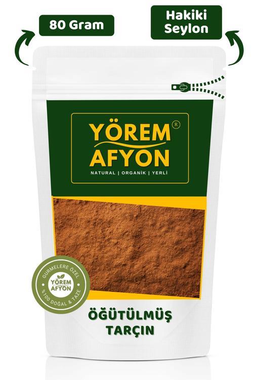 Mutfakların Vazgeçilmezi Saf Ve Katkısız Hakiki Öğütülmüş Toz Tarçın {Cinnamomum Zeylanicum} | 80Gr.