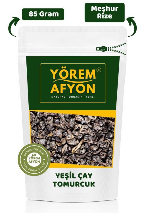 Rize Yerli Hasat Yemyeşil Diyet Dostu Yumuşak Içim Tomurcuk Yeşil Çay {Camellia Sinensis} | 85Gr.