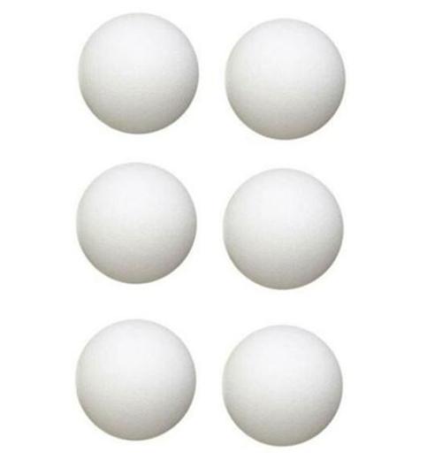 Strafor Köpük Top 7cm 6 lı