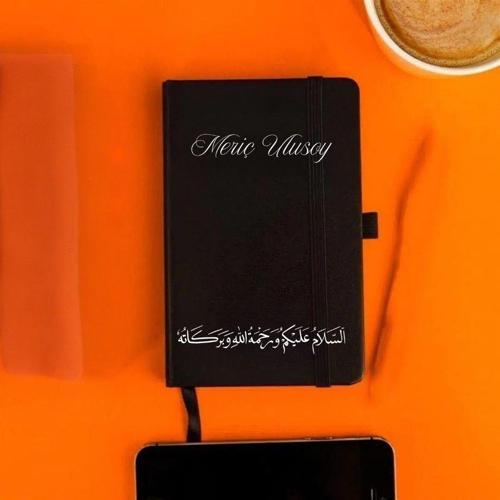 Kişiye Özel Hat Sanatı Tasarımlı Deri Not Defteri – İsme Özel Manevi Hediye