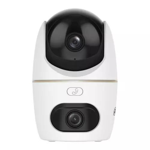 H3D-3F 3+3MP İç Mekan Wi-Fi Çift Lensli Pan ve Tilt Kamera