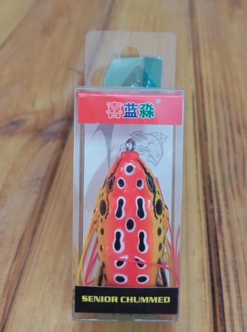 Senior Chummed Silikon Kurbağa Turuncu Renk