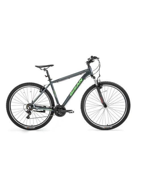 Atlas 26 V Fren 21 Vites 26 Jant Dağ Bisikleti Gri Yeşil 17 Kadro