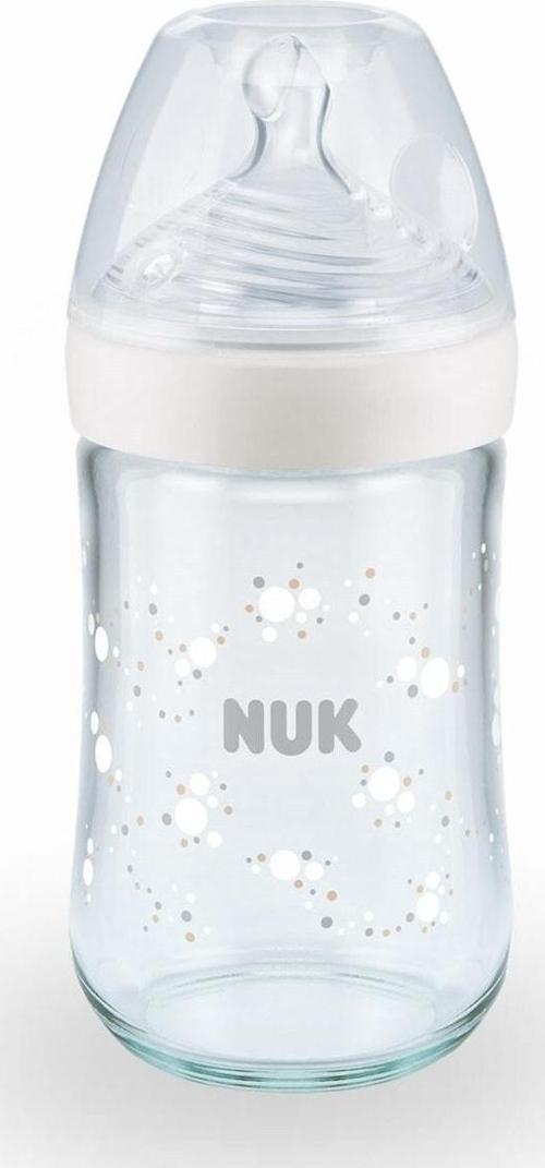 Nature Sense Sıcaklık Göstergeli Cam Biberon 240 ml