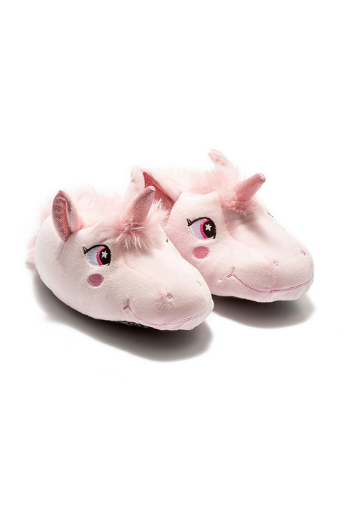 Pinky Çocuk Hayvanlı Panduf Pembe 22/29