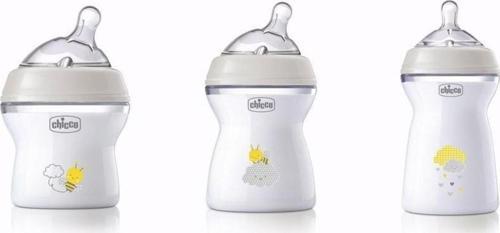 Natural Feeling Pp Biberon Seti 150+250+330 ml Desenli