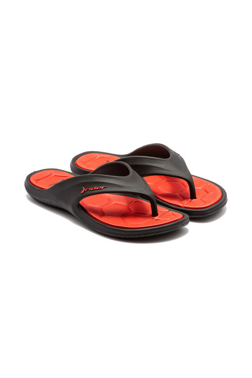 Cape Erkek Parmak Arası Terlik Siyah-Kırmızı 39/46