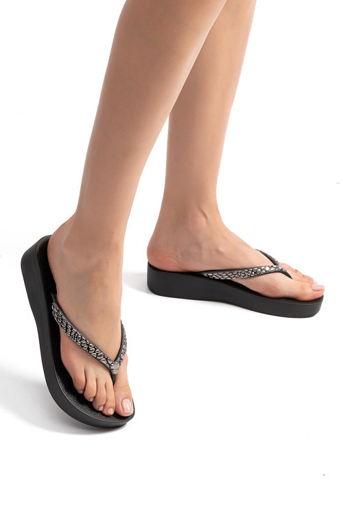 İpanema Mesh Ix Kadın Parmak Arası Terlik Siyah 35/40