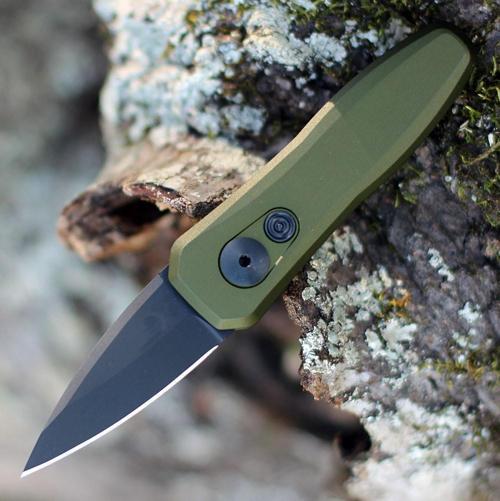 7500Grn Haki Launch Mini Otomatik Kamp Çakısı