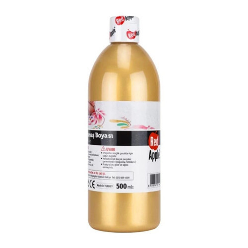 Yaldız Kumaş Boyası 500 ml. METALİK ALTIN